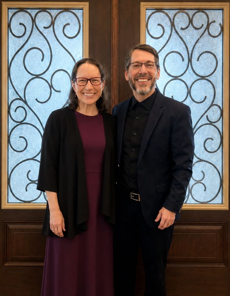 Rabbi Jerry Kudan and Abigail Kudan in Floresville, TX